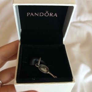 Vintage Mirror Pandora Charm